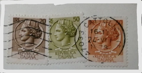 Rare Italian stamps Cover