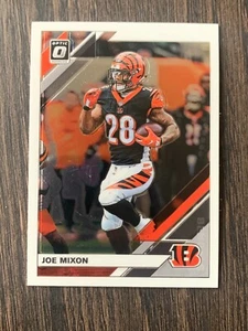2019 Donruss Optic Joe Mixon Base #22 Cincinnati Bengals Football Card  - Picture 1 of 1