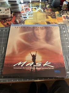 Mask Laser Disc 1986 Cher Sam Elliot Eric Stolz Complete 2 Disc Very HTF RARE - Bild 1 von 13