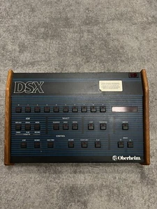 Oberheim DSX 16-Voice Digital Sequencer 1981 - Blue with Wood Sides - Picture 1 of 12