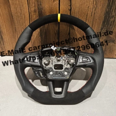 LENKRAD FORD FOCUS MK 3 ALCANTARA LENKRAD  FORD KUGA 2 Lenkrad - Bild 1 von 4