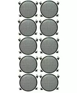 10 X 15" Subwoofer Speaker Metal Mesh Cover Waffle Grille Protect Guard DJ Car A - Picture 1 of 5