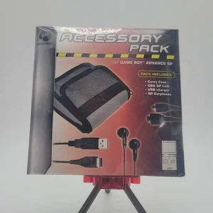 Accessory Pack for Game Boy Advance SP Carry Case USB SP Factory Sealed New - Picture 1 of 2
