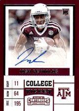 2017 Panini Contenders Draft Picks #165 Josh Reynolds RC Auto