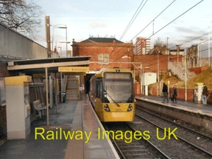 Tram Photo - Metrolink Station Trafford Bar c2013 - Afbeelding 1 van 1