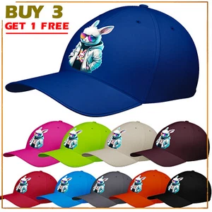 Bone Rabbit Bunny Funny Cap Cotton Happy Easter Hat Adjustable New USA Gift - Picture 1 of 18