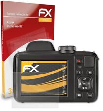 3x Lámina Protectora de Pantalla para Kodak PixPro AZ422 mate y antigolpes