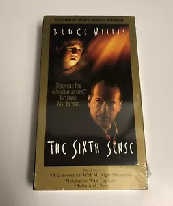The Sixth Sense (VHS, 2000, Bonus Edition) Bruce Willis - Picture 1 of 7