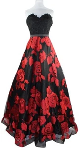 Women's Formal Sweetheart 16 beaded Embroidery Ball Gown Quinceanera prom dress  - Picture 1 of 5