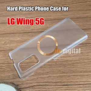 Phone Case for LG Wing 5G Hard Plastic Phone Cover Privacy Screen Protector - Picture 1 of 16