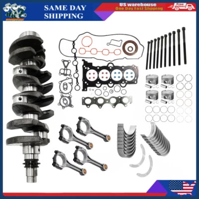 1.6L G4FJ Overhaul Engine Rebuild Kit - Crankshaft / Rods For Hyundai Kona KIA — 第 1/4 张图片