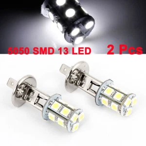 2 Pcs H1 White 5050 13 LED Driving Fog Light Bulbs for Car Vehicles - Picture 1 of 1