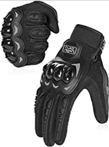 motorcycle gloves black size XL - Picture 1 of 4