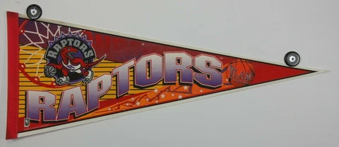Vintage Toronto Raptors Slam Dunk 30x12 Pennant Cover