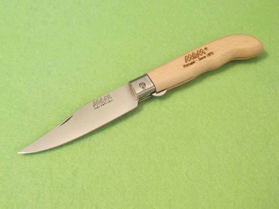 MAM 2046 Sportive linerlock knife German stainless made Portugal 3 7/8" closed  - Image 1 of 4