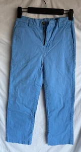 Vineyard Vines By Shep & Ian Chino Pants Girls Size 10 Blue Flat Front Straight - Picture 1 of 4