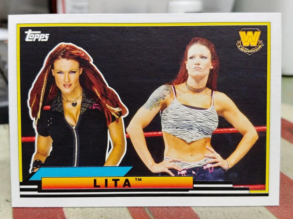 2018 Topps Heritage WWE Big Legends Wrestling Insert Singles (Pick Your Cards) - Image 1 of 1