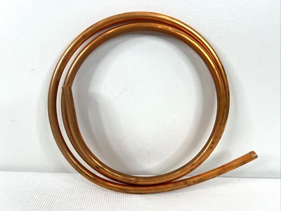 3/8" x ~6' Type L Commercial Soft Copper Tube LSC3010P *Opened & Clean Cut* - Image 1 of 4