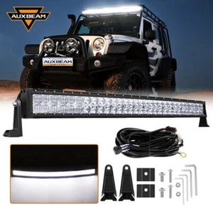 Combo de barra de luz LED curva AUXBEAM 42 pulgadas 5D para minivan Toyota Sienna 2021-2023 - Imagen 1 de 12