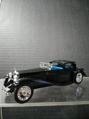 1/43 SOLIDO 1928 BUGATTI ROYALE COUPE DE VILLE #4036 BLACK - Image 1 of 4