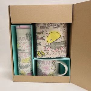 Starbucks Japan Been There Series Spring Gift Set Bottle Mug Tote Sakura Neu - Bild 1 von 10