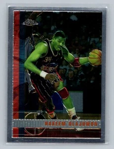 1997-98 Topps Chrome Hakeem Olajuwon #203 Houston Rockets - Picture 1 of 2