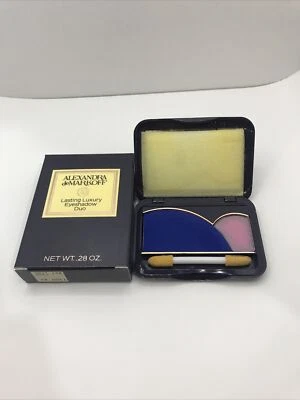Vintage Alexandra De Markoff Lasting Luxury Eyeshadow Duo Rare HTF - Image 1 of 4