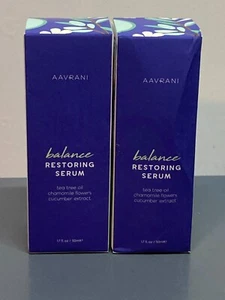 2x Aavrani Balance Restoring Serum  1.7 Fl Oz each NIB - Picture 1 of 1