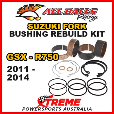 Kit de buje de horquilla All Balls 38-6113 para Suzuki GSXR750 GSXR 750 2011-2014 Foto 1 de 2