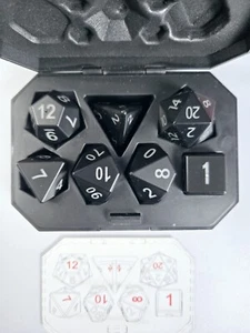 7er Set LED Würfel - Bild 1 von 3