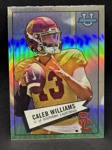 Caleb Williams 2022 Bowman Chrome U #52BF-4 Refractor - USC - Photo 1 sur 2