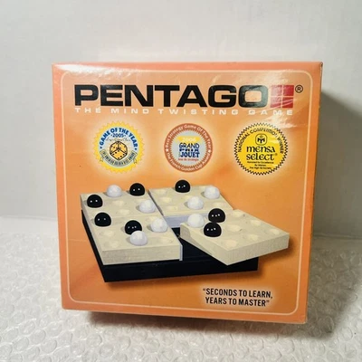 Pentago The Mind Twisting Strategy Marble  Board Game NEW SEALED VTG 2006 - Image 1 of 4
