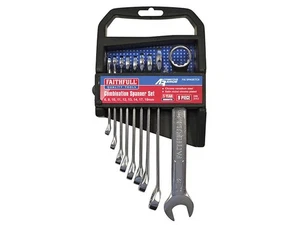 Faithfull - Combination Spanner CV Set of 9 (6 to 19mm) - - Picture 1 of 1