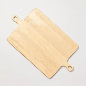 Hearth & Hand Farmhouse Style-Large Double Handle Wood Serve Board Natural - Picture 1 of 5
