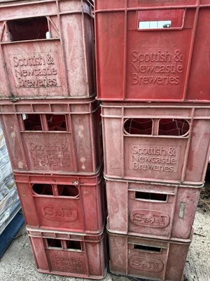 SCOTTISH & NEWCASTLE or S&N - Newcastle Brown Ale BEER CRATE. - Image 1 of 4
