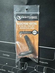 Nighthawk Personalizado Tamaño Completo 1911 Una Pieza Magwell Azul 25LPI - Imagen 1 de 7