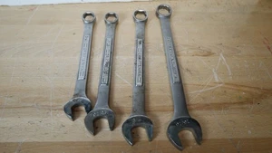 Lot Of 4 Vintage Craftsman Combination Wrenches 3/4" 13/16" 7/6" 15/16" - Bild 1 von 1