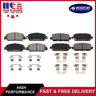 Juego Pastillas Freno Cerámicas Delanteras Y Traseras Para Honda HR-V 2016-2022 D1654 D1841 Nuevas. Foto 1 de 4