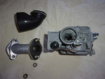KEIHIN VINTAGE CARB (W/SIDE THROTTLE) HONDA OEM WITH INTAKE,BOOT, AND CABLE - Image 1 of 4