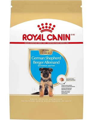 Comida seca para perros Royal Canin Breed Health Nutrition pastor alemán cachorro - 30 lb NUEVO Foto 1 de 4