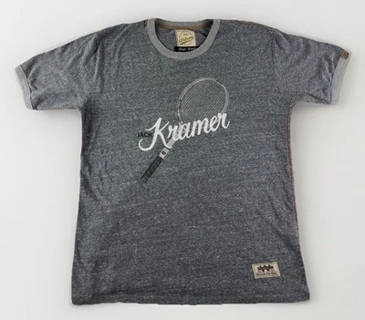 Wilson & Co Jack Kramer Camiseta Retro Gris Jaspeado Wilson Tenis Camisa Para Hombres Talla L Foto 1 de 4