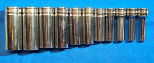 Snap On 11 pc 3/8" Drive 6-Point SAE DEEP Socket Set 7/8" - 1/4" 211SFSY NEW !! - Picture 1 of 9