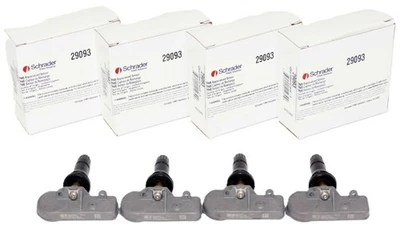 Set of 4 Genuine Schrader Tire Pressure Monitoring Sensors 29093 - Image 1 of 4