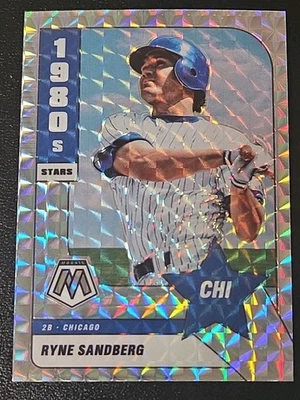 2022 Panini Mosaic 1980-е Stars Ryne Sandberg No286 мозаика призматические кубики HOF - Изображение 1 из 2