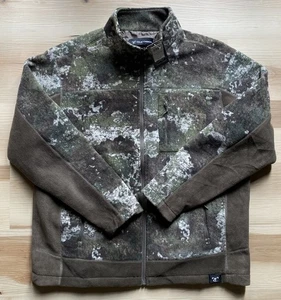 True Timber Polar Fleece Jacket - Size Large Windproof Strata Camo Bowhunter - Picture 1 of 6