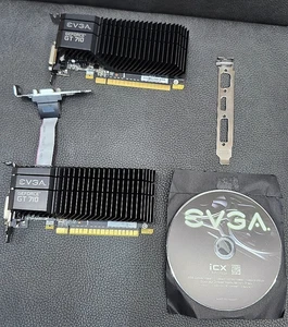 2x EVGA 02G-P3-3712-KR Geforce GT 710 con SLI - Foto 1 di 22
