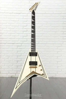 Jackson Pro Series Rhoads RRT3 - Marfil con rayas negras Foto 1 de 4