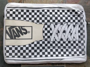Véritable étui original VANS Of the Wall à damier zippé tablette/ordinateur portable - Photo 1/8