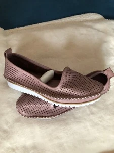 Damenschuhe Andrea Conti 37 Altrosa Echt Leder Neu - Bild 1 von 3