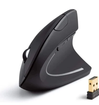 Anker 2.4G Wireless Vertical Ergonomic Optical Mouse 1600DPI 5-Button for Laptop - Image 1 of 4